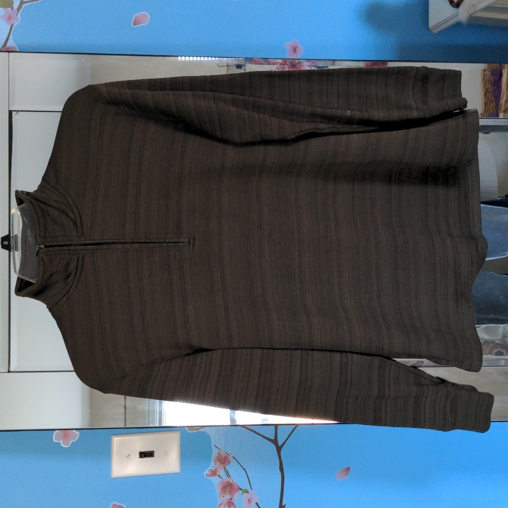 Green Quarter Zip Pullover